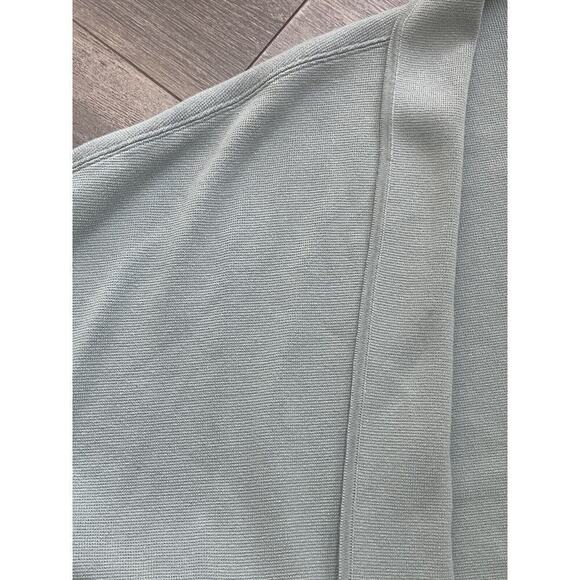 Marla Wynne Soft Knit 1X Kimono Topper Kaftan Mint Green 3/4 Sleeve Cardigan - Picture 3 of 8